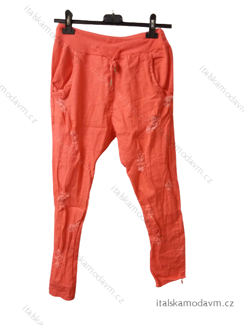 Kalhoty dlouhé dámské (S/M/L ONE SIZE) ITALSKá MODA IM521014/A