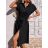 Šaty košilové krátký rukáv dámské (S/M/L/XL ONE SIZE) ITALSKÁ MÓDA IMD22544