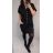 Šaty riflové krátký rukáv dámské nadrozměr (2XL-6XL) GOURD GD22GD8125-LJ/DR 3XL Černá