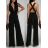 Overal dlouhý letní variabilní zavazování icecool dámské (S/M ONE SIZE) ITALSKÁ MÓDA IMM22377/DR starorůžová