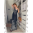 Šaty dlouhé elegantní icecool bez rukávu dámské (M/L, XL/XXL) AINUOSI  ITALSKÁ MODA IMB22100