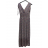 Šaty dlouhé elegantní icecool bez rukávu dámské (M/L, XL/XXL) AINUOSI   ITALSKÁ MODA IMB229927/DUR zelená M / L