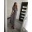 Šaty dlouhé elegantní icecool bez rukávu dámské (M/L, XL/XXL) AINUOSI   ITALSKÁ MODA IMB229927/DUR zelená M / L