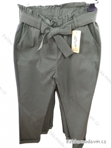 Kalhoty strečové dlouhé dámské (S/M ONE SIZE) ITALSKÁ MÓDA IMP22024