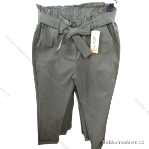 Kalhoty strečové dlouhé dámské (S/M ONE SIZE) ITALSKÁ MÓDA IMP22024