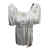 Šaty letní žabičkované carmen dámské (S/M/L ONE SIZE) ITALSKÁ MÓDA IM922011