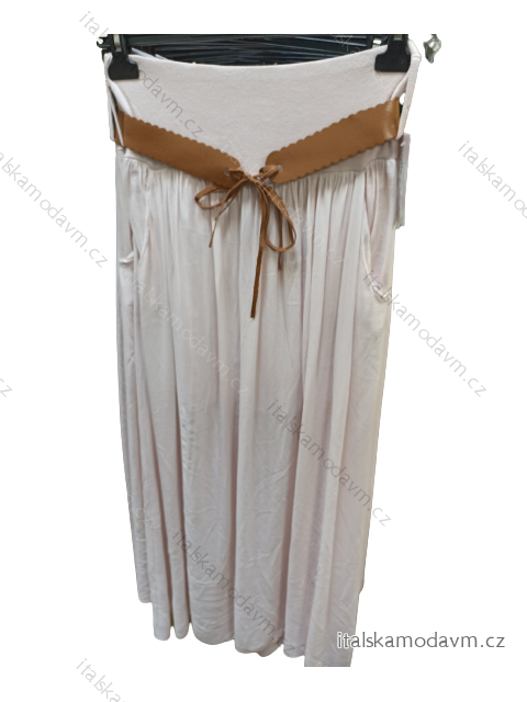 Sukňa letná dlhá dámska (S/M/L ONE SIZE) TALIANSKA MÓDA IMN22030