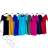 Šaty letní carmen krátký rukáv dámské nadrozměr (XL/2XL ONE SIZEl) ITALSKÁ MÓDA IMD22046