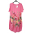 Šaty dlhé maxi letný krátky rukáv dámska nadrozmer (XL/2XLONE SIZE) TALIANSKA MÓDA IM422758/DR biela XL/2XL