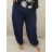 Nohavice aladinky harémky dlhé dámske (M/L ONE SIZE) TALIANSKA MÓDA IMD22212/DR biela M/L