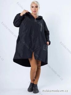 Bunda kabát parka šustáková větrovka dámská (XL/2XL ONE SIZE) ITALSKÁ MÓDA IMD22635