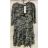 Šaty 3/4 dlouhý rukáv dámské maskáč (M/L ONE SIZE) ITALSKá MóDA IMC22509