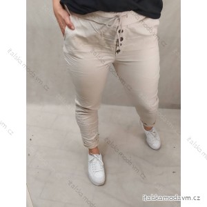 Kalhoty strečové dlouhé dámské (XL/2XL ONE SIZE) ITALSKá MODA IM422198LH