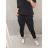 Kalhoty strečové dlouhé dámské (XL/2XL ONE SIZE) ITALSKá MODA IM422198LH béžová XL/2XL