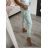 Kalhoty strečové dlouhé dámské (M/L ONE SIZE) ITALSKá MODA IM422202