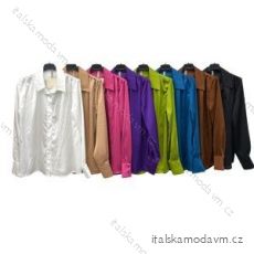 Košile dlouhý rukáv dámská (S/M ONE SIZE) ITALSKÁ MÓDA IMPLM22223360085