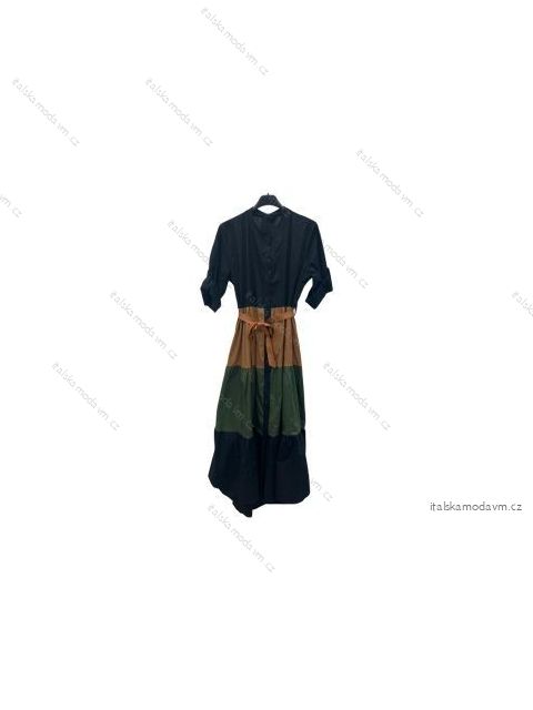 Šaty dlhý rukáv dámske (S/M ONE SIZE) TALIANSKA MÓDA IMPLM22485800015
