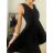 Šaty carmen krátké elegantné bez rukávov dámske (S/M ONE SIZE) TALIANSKA MóDA IMM2251300fs/DR staroružová S/M