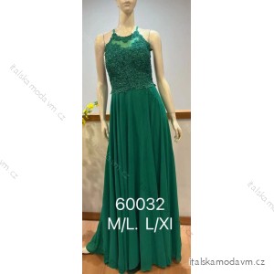 Šaty elegantní dlouhé bez rukávu dámské (M/L-L/XL ONE SIZE) ITALSKá MóDA IMM22PL60032