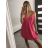 Šaty šifonové letní na ramínka dámské (S/M ONE SIZE) ITALSKá MóDA IM322110