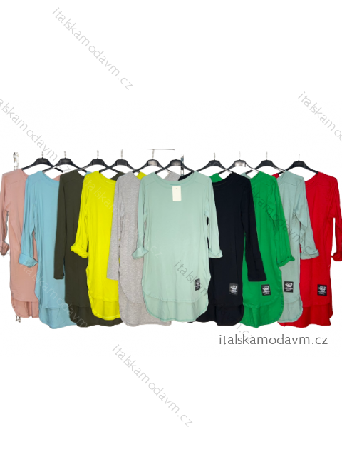 Šaty dlhý rukáv dámske (L/XL ONE SIZE) TALIANSKA MóDA IM4221002