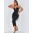 Šaty elegantní bez rukávu dámské (S/M ONE SIZE) ITALSKÁ MÓDA IMPBB22B22855