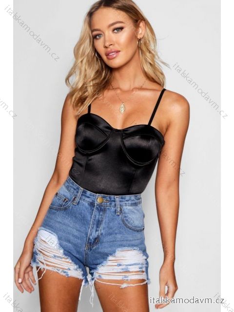 Body na ramienka dámske (S/M ONE SIZE) TALIANSKA MÓDA IMPBB22B10679