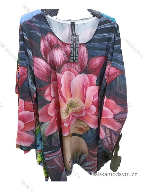 Šaty dlhý rukáv dámske (S/M ONE SIZE) TALIANSKA MóDA IM322299