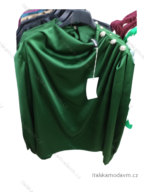 Tunika/blúzka dlhý rukáv dámske (S/M ONE SIZE) TALIANSKA MóDA IM322316