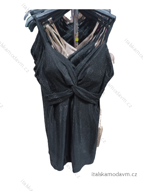 Šaty elegantné na ramienka dámske (S/M ONE SIZE) TALIANSKA MóDA IM3222337