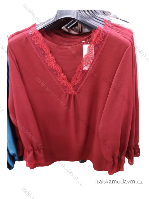 Tunika dlhý rukáv dámske (S/M ONE SIZE) TALIANSKA MóDA IM322339
