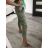 KALHOTY TEPLÁKY  BAGGY DÁMSKÉ (uni s/l) ITALSKÁ MÓDA IM520267/DR S/M Khaki