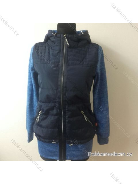 Mikina teplá dámská (m-2xl) LHD FASHION LHD-362 růžová S