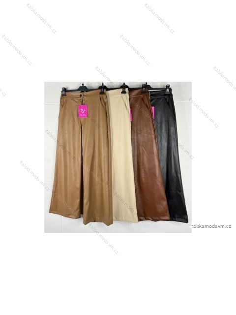 Kalhoty dlouhé dámské (S/M ONE SIZE) ITALSKÁ MÓDA IMPBB22V12574