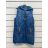 Vesta s kapucí bez rukávu dámská (S/M ONE SIZE) ITALSKÁ MÓDA IMPSH226304