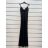 Šaty dlouhé na ramínka dámské (S/M ONE SIZE) ITALSKÁ MÓDA IMPSH2223718