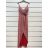 Šaty dlhé na ramienka dámske (S/M ONE SIZE) TALIANSKA MÓDA IMPSH2221143L