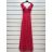 Šaty elegantní dlouhé na ramínka dámské (S/M ONE SIZE) ITALSKÁ MÓDA IMPSH2260023