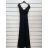 Šaty elegantní dlouhé na ramínka dámské (S/M ONE SIZE) ITALSKÁ MÓDA IMPSH2260023