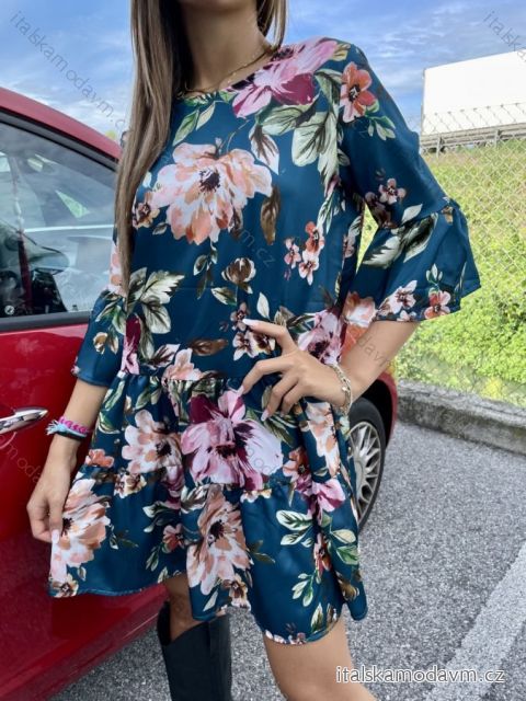 Šaty dlhý rukáv dámske (S/M ONE SIZE) TALIANSKA MÓDA IMPDY22MDUE22110