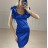 Šaty elegantní bez rukávu dámské (S/M ONE SIZE) ITALSKÁ MÓDA IMPBB22B22842
