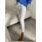 Kalhoty strečové mačkáče dlouhé dámské (S/M/L ONE SIZE) ITALSKá MóDA IMN22MARINA