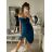 Šaty elegantní carmen krátké bez rukávu dámské (S/M ONE SIZE) ITALSKá MóDA IM322308