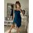 Šaty elegantní carmen krátké bez rukávu dámské (S/M ONE SIZE) ITALSKá MóDA IM322308