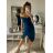 Šaty elegantné carmen krátké bez rukávov dámske (S/M ONE SIZE) TALIANSKA MóDA IM322308/DR