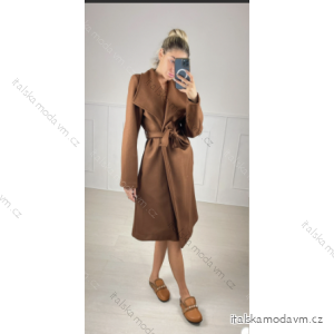 Kabát dlouhý rukáv dámská (S/M ONE SIZE) ITALSKÁ MÓDA IMPBB22V12341