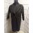 Kabát flaušový dámský nadrozměr (XL/2XL ONE SIZE) ITALSKÁ MÓDA IM422696