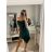 Šaty elegantní carmen krátké bez rukávu dámské (S/M ONE SIZE) ITALSKá MóDA IM322308