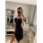 Šaty elegantní carmen krátké bez rukávu dámské (S/M ONE SIZE) ITALSKá MóDA IM322308