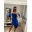 Šaty elegantné carmen krátké bez rukávov dámske (S/M ONE SIZE) TALIANSKA MóDA IM322308/DR